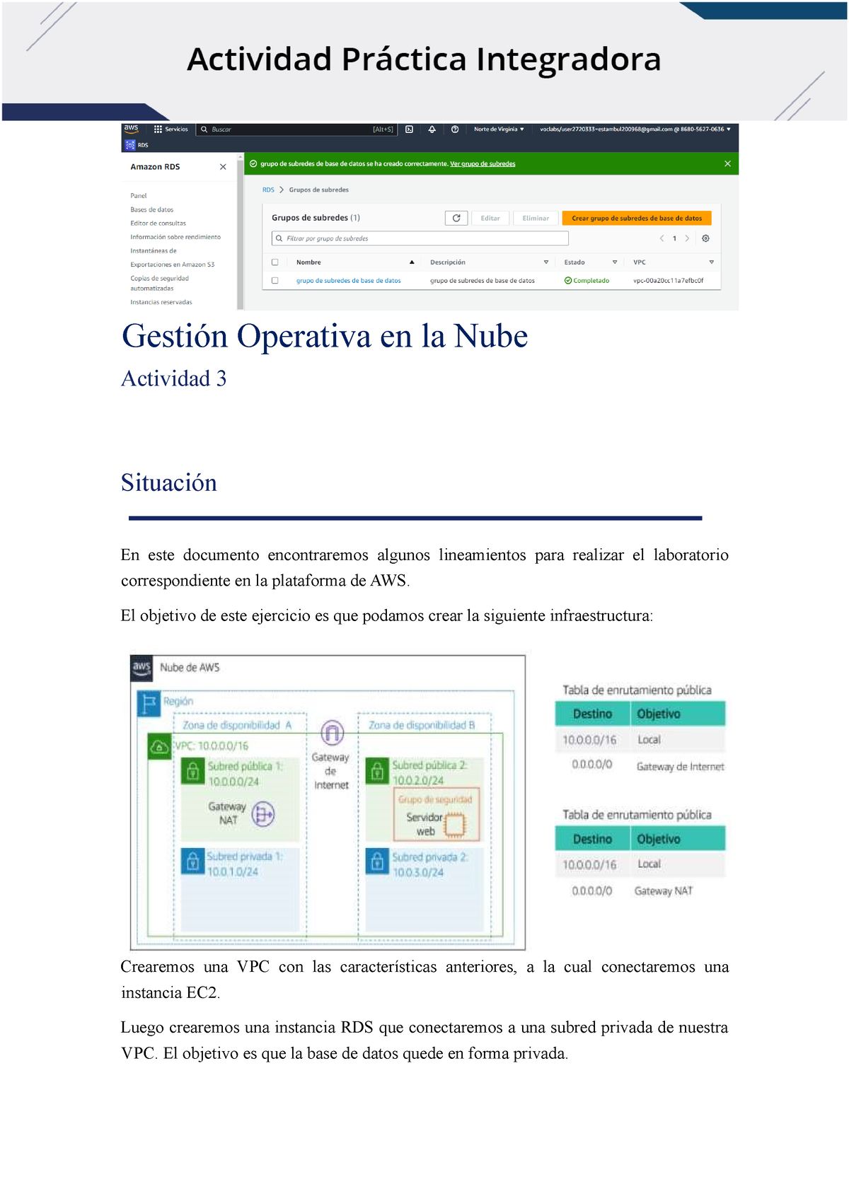 Actividad 3-1 Api3 - 3-1 Api3 - Gestión Operativa En La Nube Actividad ...