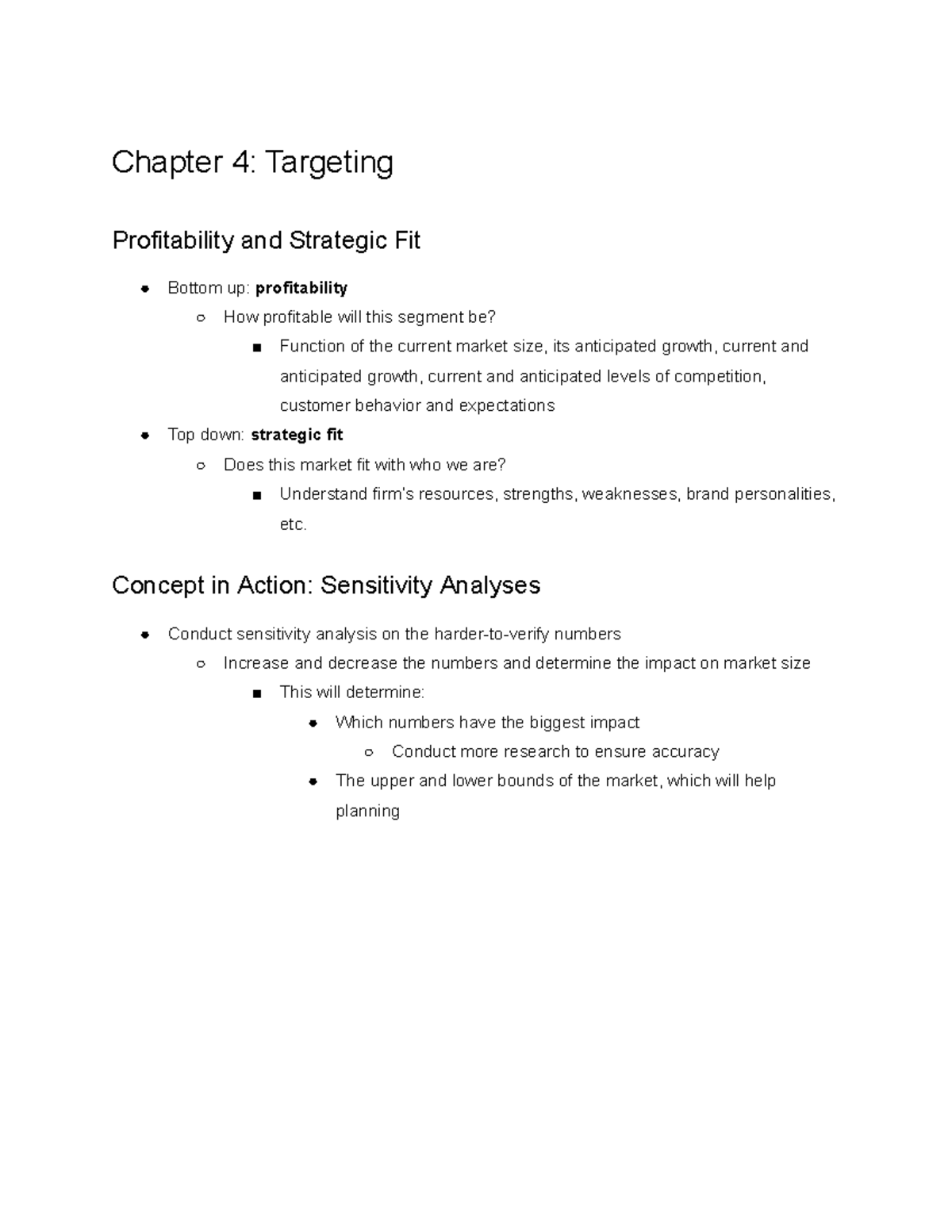 MKTG430 Chapter 4 - MKTG 430 - Studocu