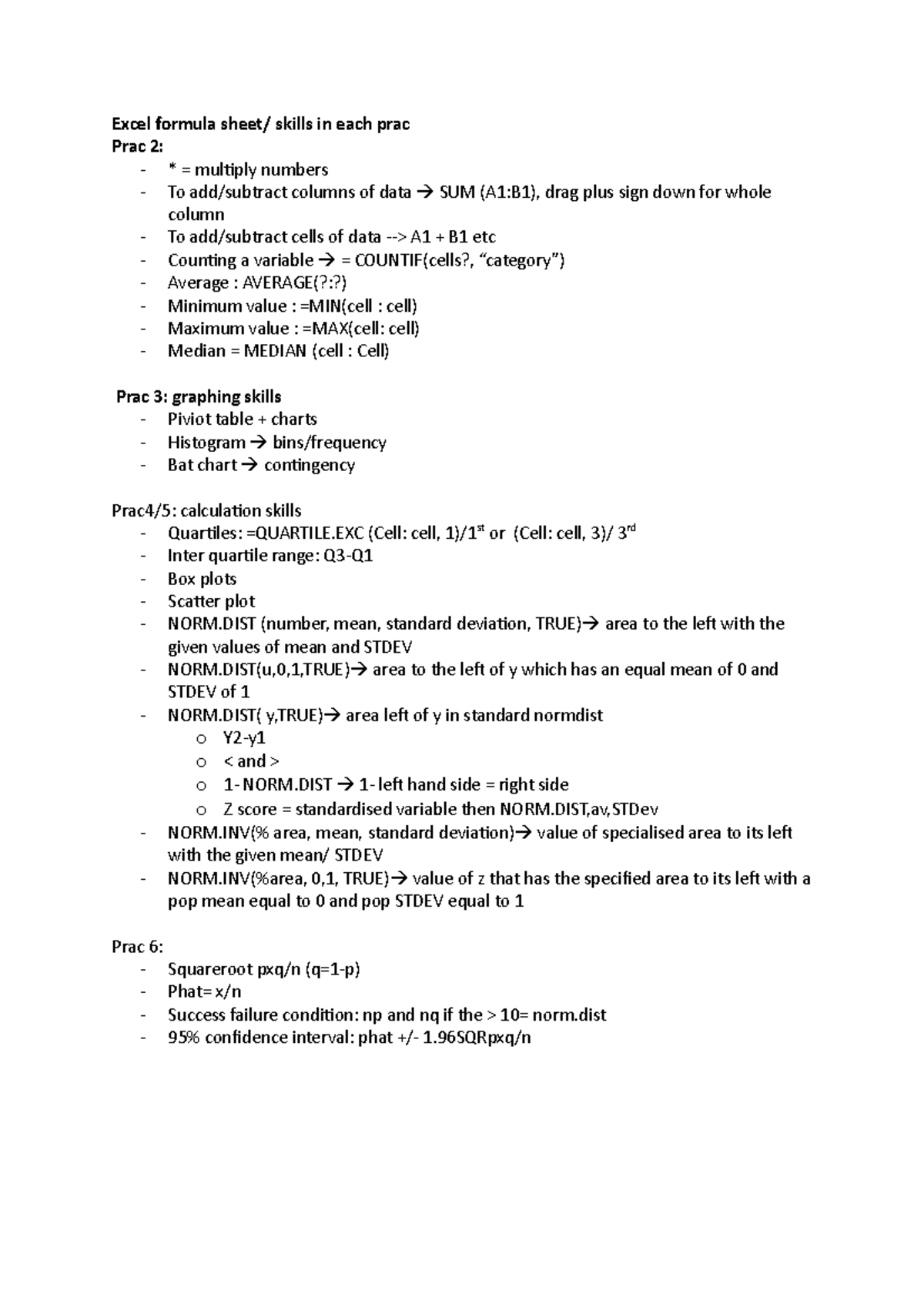 stats-excel-skills-excel-formula-sheet-skills-in-each-prac-prac-2