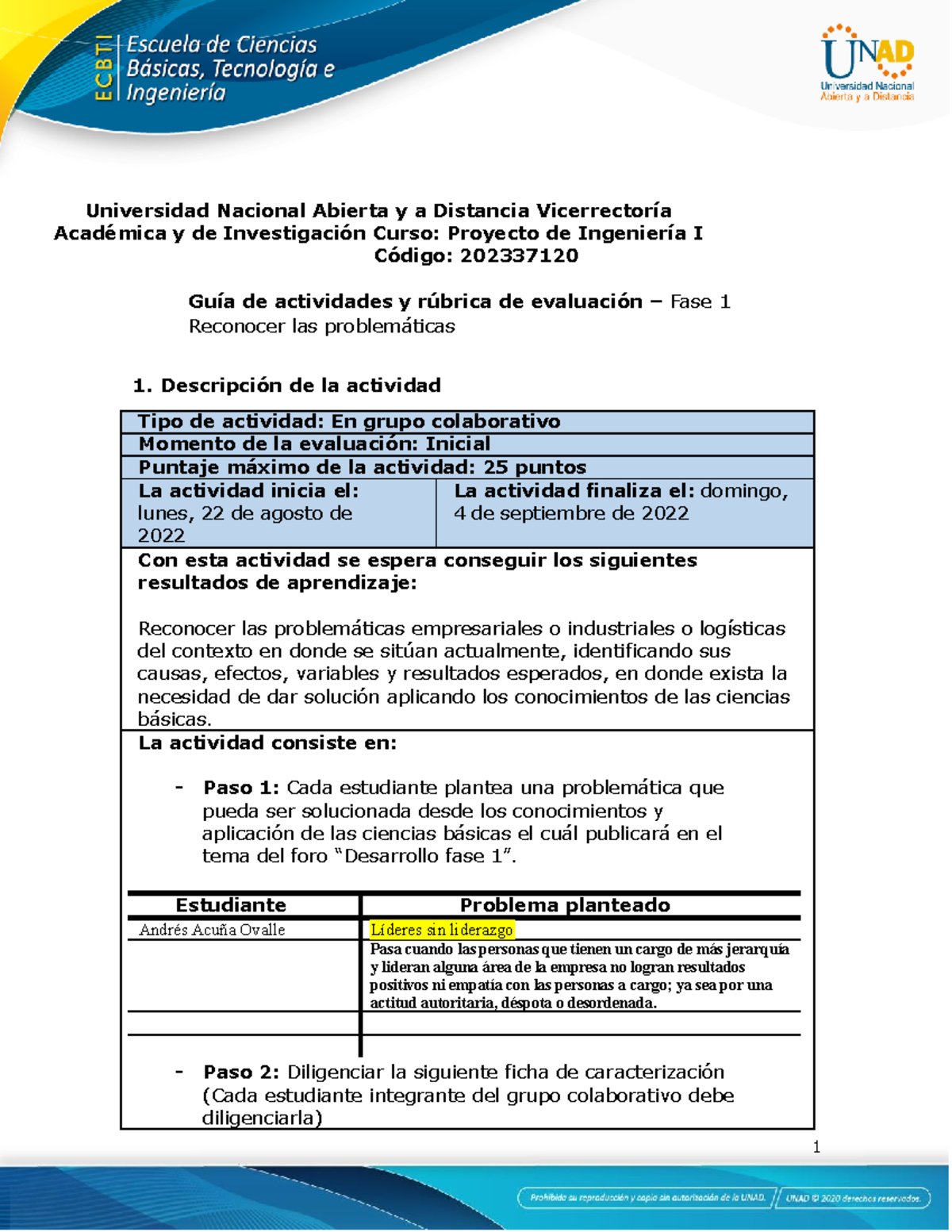 Guia De Actividades Y Rúbrica De Evaluación - Fase 1 - Reconocer Las ...