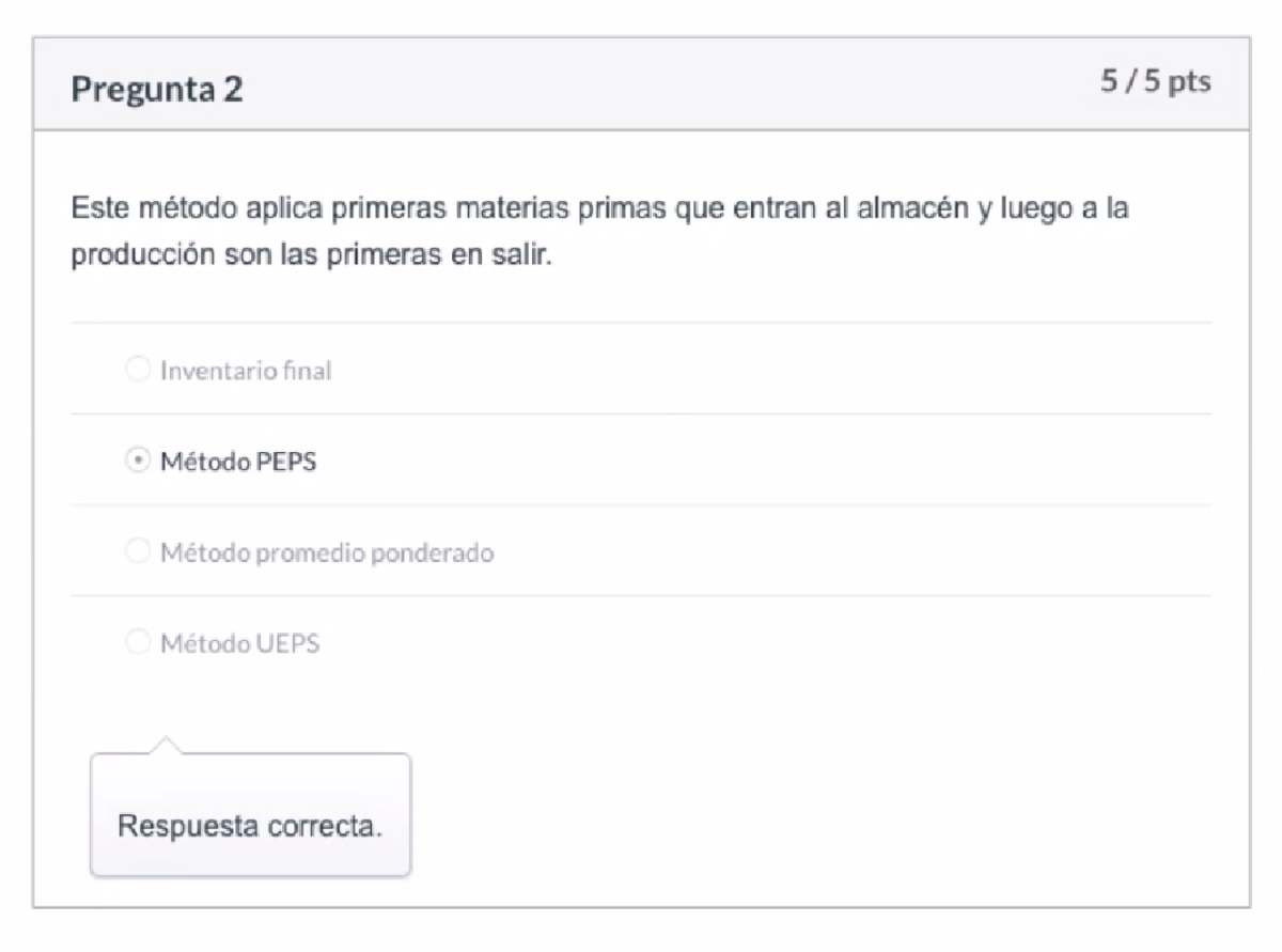 Contabilidad De Costos Preguntas Y Respuestas