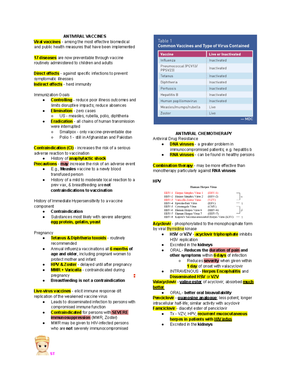 Antiviral Therapy - ANTIVIRAL VACCINES Viral vaccines - among the most ...