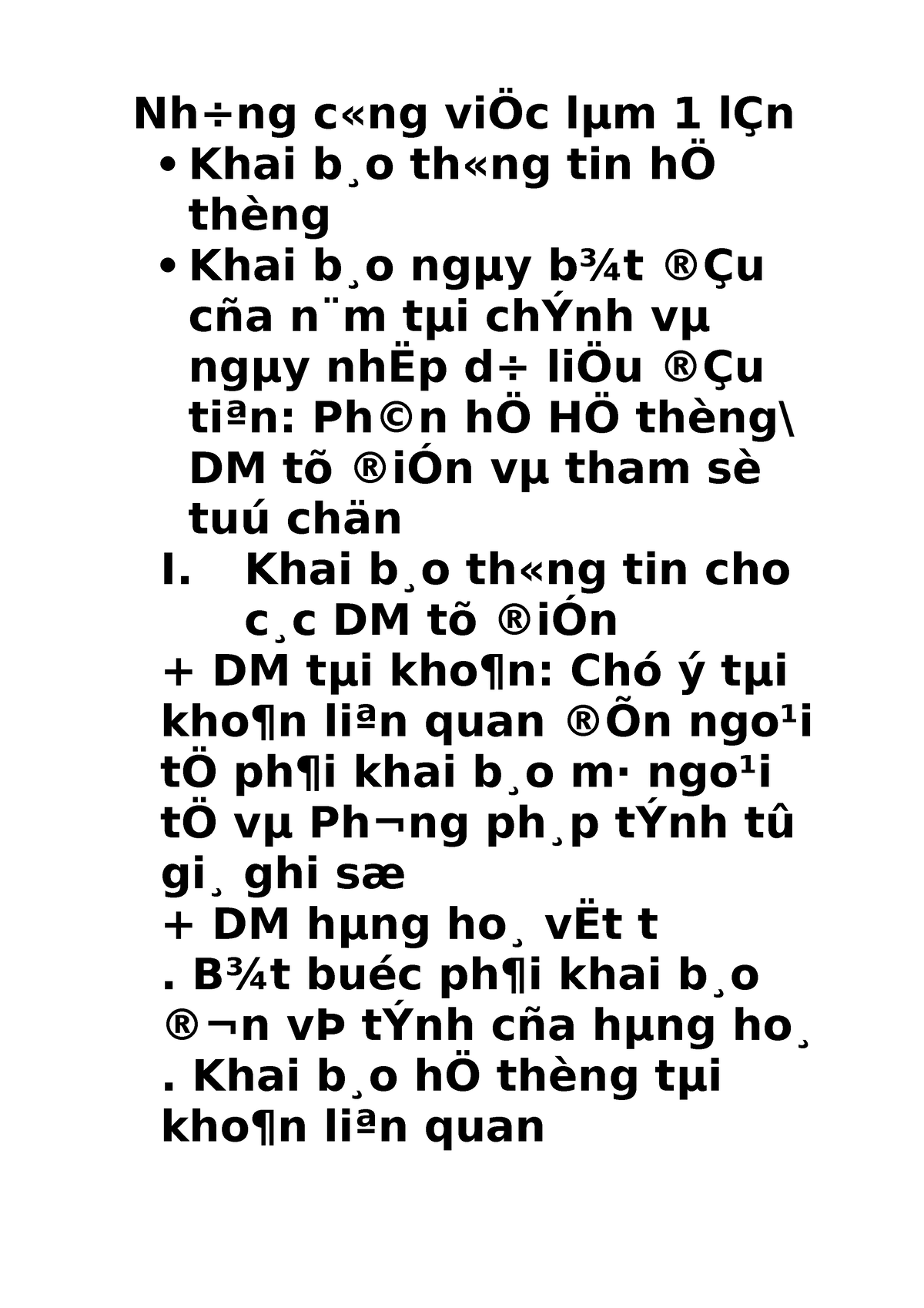 Hướng Dẫn Thực Hành - Abc - Nh÷ng C«ng ViÖc Lμm 1 LÇn Khai B ̧o Th«ng ...