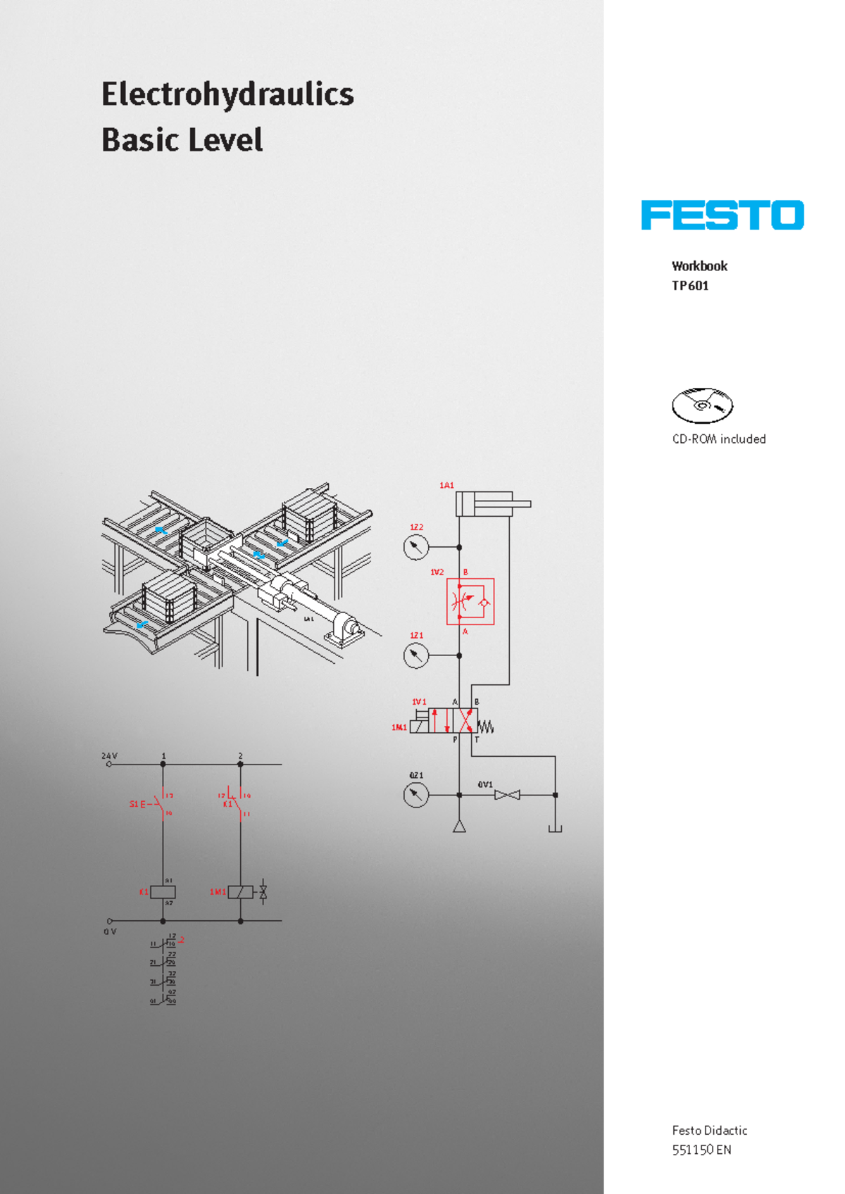 5. Electro Hidraulico - festo - Workbook TP 601 CD-ROM included Festo ...