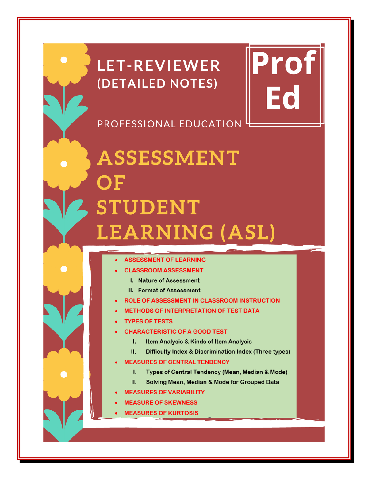 What Is Measurement In Assessment Of Learning