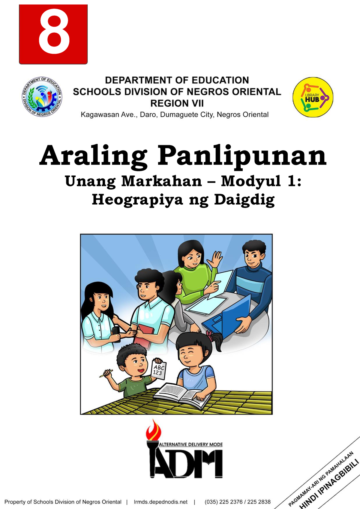 Aral. Pan.8 Q1 Week 1 - MELCS - I 8 Araling Panlipunan Unang Markahan ...