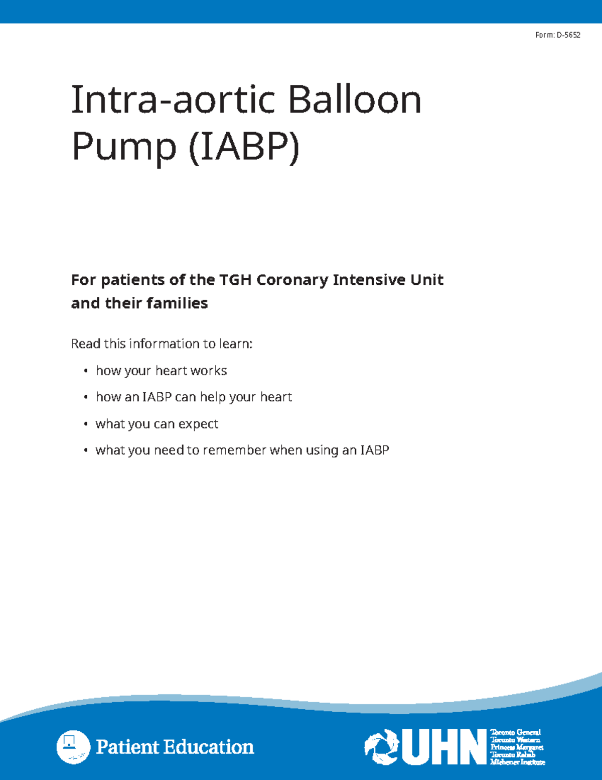 Intra Aortic Balloon Pump IABP - Intra-aortic Balloon Pump (IABP) For ...