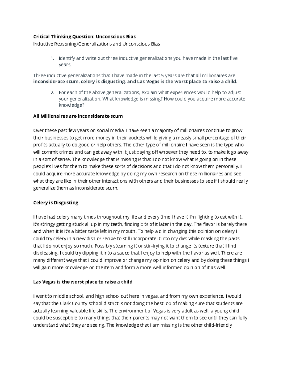 Critical Thinking Question Chapter 3 Inductive Reasoning - Critical ...