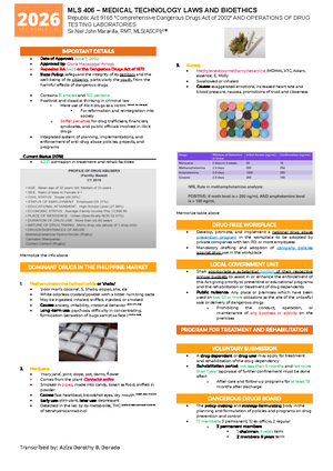 CC LEC Topic 2 - Lipids - MLS 414 LEC - CLINICAL CHEMISTRY Topic 1 ...
