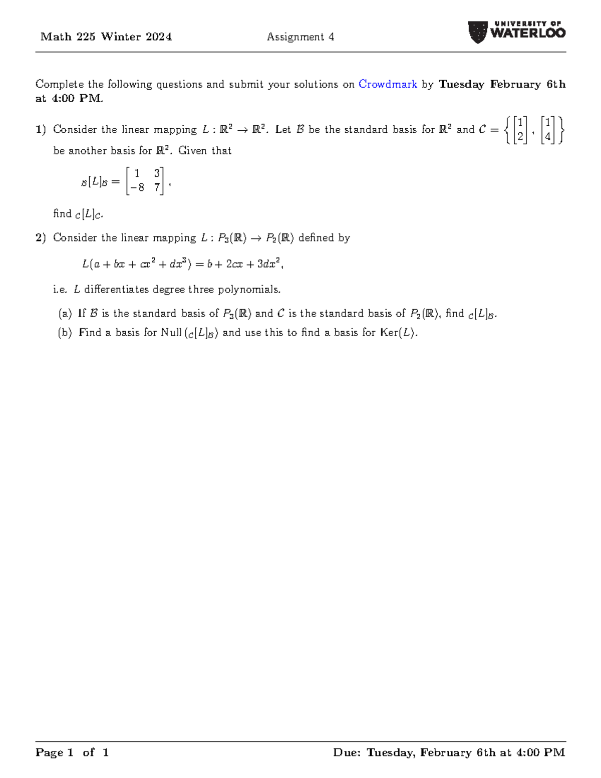 Assignment 4 Aaaaaa Math 225 Winter 2024 Assignment 4 Complete The   Thumb 1200 1553 