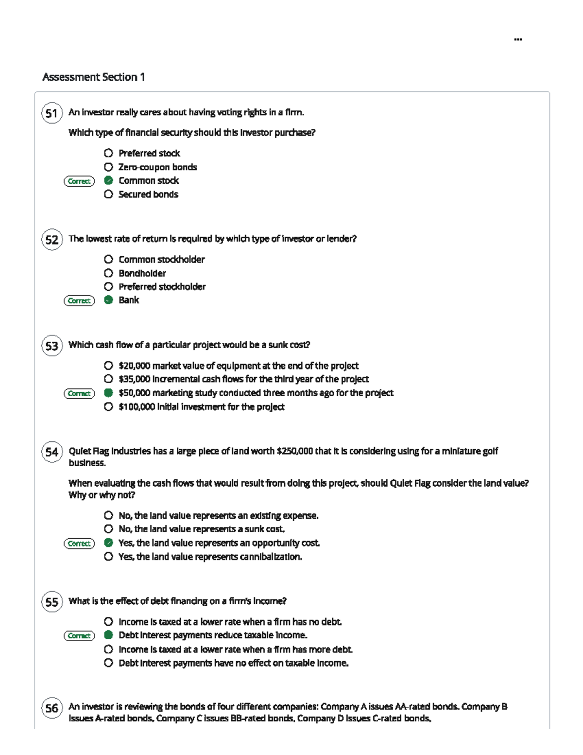 PA 51-59 Questions - D076 - Studocu