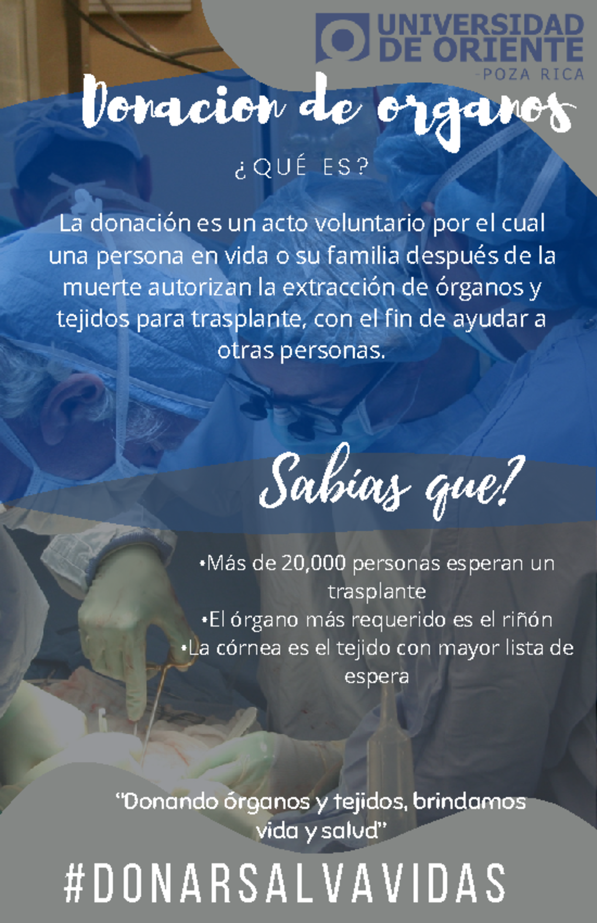 Donación de órganos - Donacion de organos La donación es un acto ...