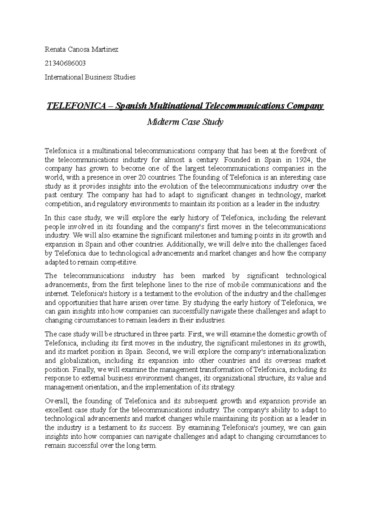 Telefonica case study clean version - Renata Canosa Martinez ...