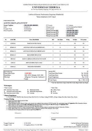 Dokumen Soal Mathematics Membuat Daftar Untuk Menuliskan