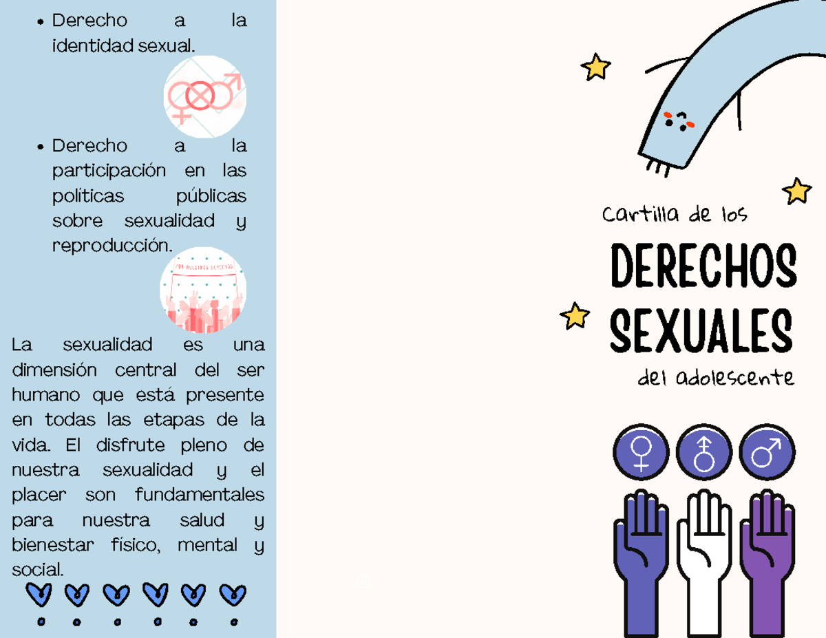 Cartilla De Derechos Sexuale Y Reproductivos
