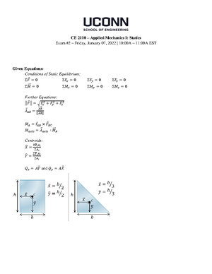 Chpt. 7 Forces in Beams and Cables - CE 2110 - UConn - Studocu