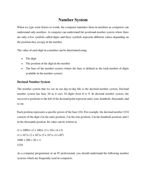 Lab 02 - CSI - CSI104: Foundations Of Computer Science Duration: 90 ...