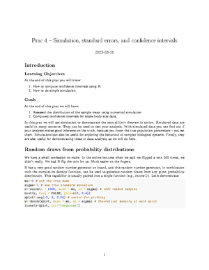 Prac2 - Prac Notes - Prac 2 – Subsetting, And Graphical And Numerical ...