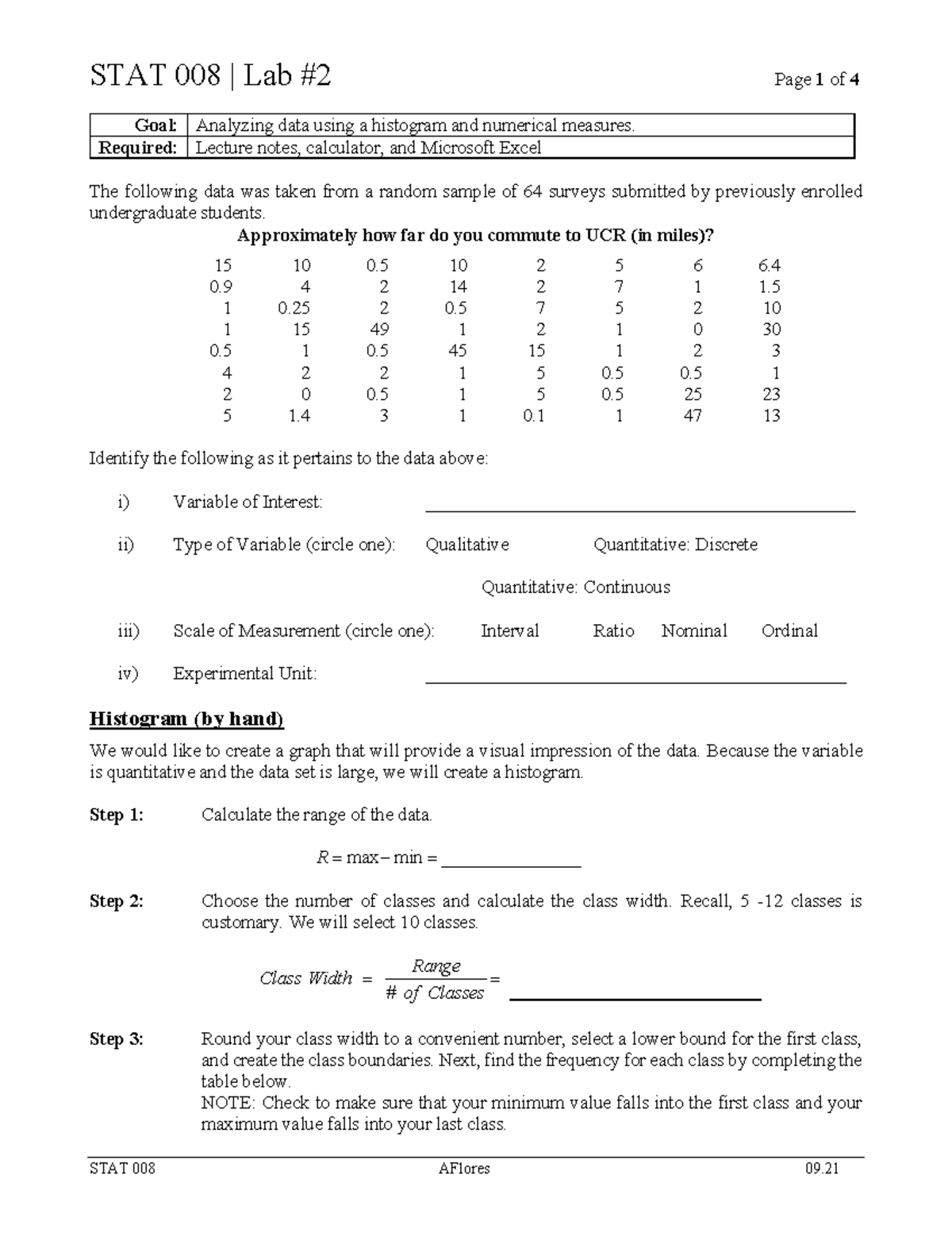 STAT+008+Lab+%232 - Practice questions - Goal: Analyzing data using a ...