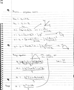 More projectile motion