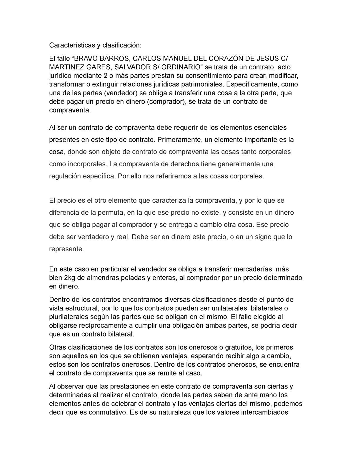 Características y clasificación tp comercial - Características y ...