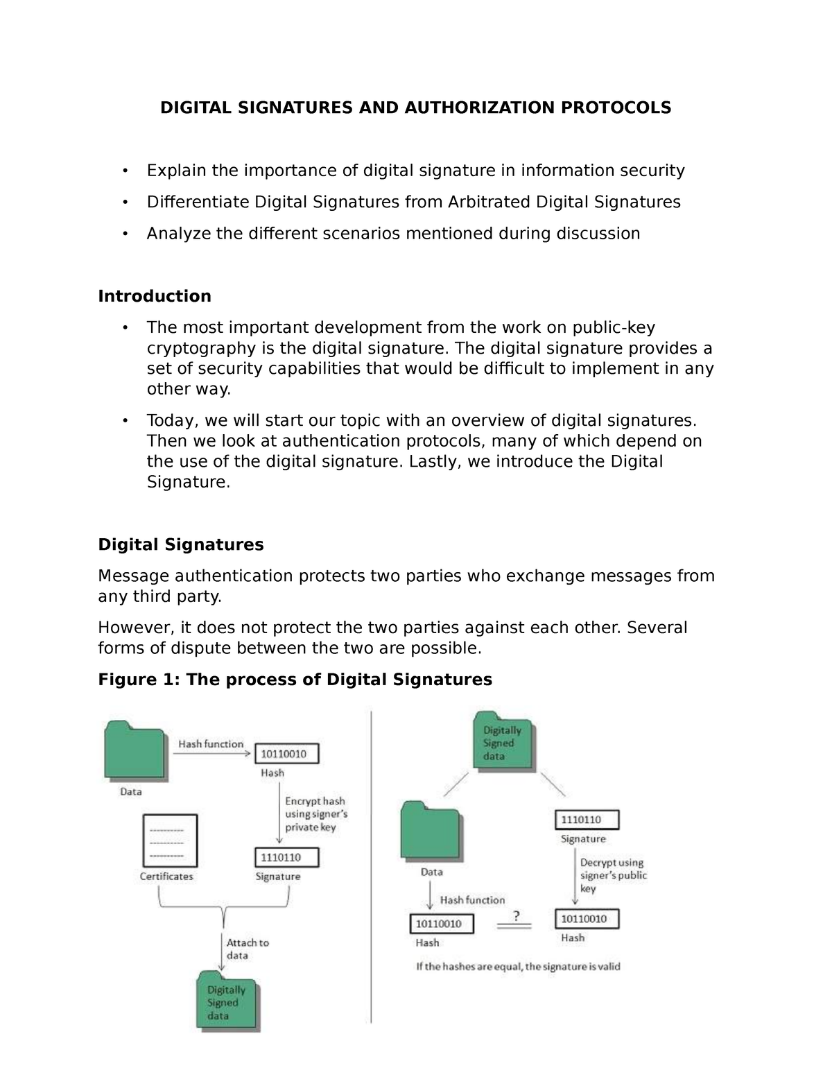 thesis on digital signatures