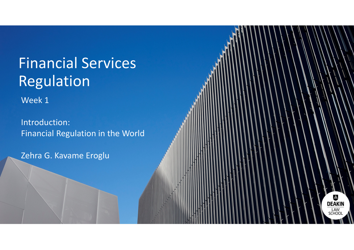 research paper on financial services regulations in canada