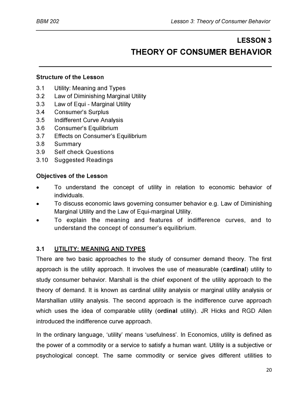 l-3-lesson-3-theory-of-consumer-behavior-lesson-3-theory-of