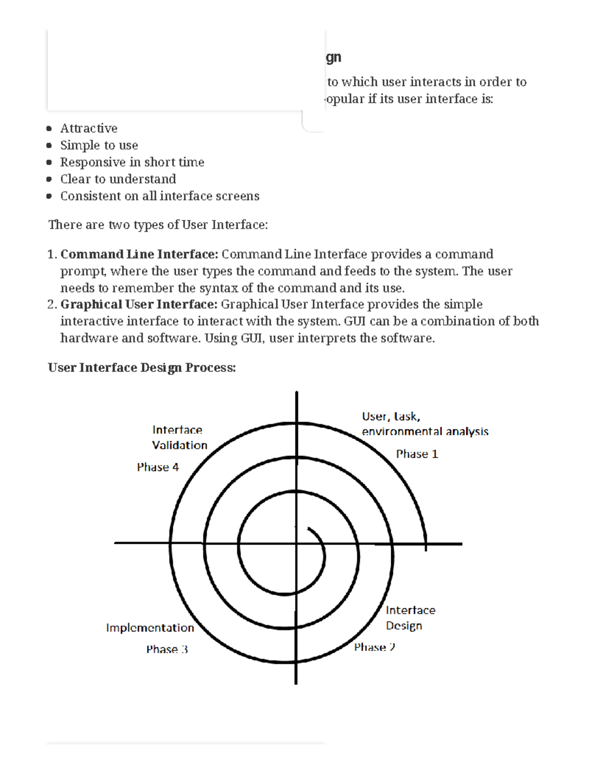 User Interface Design - Software Engineering | User Interface Design ...