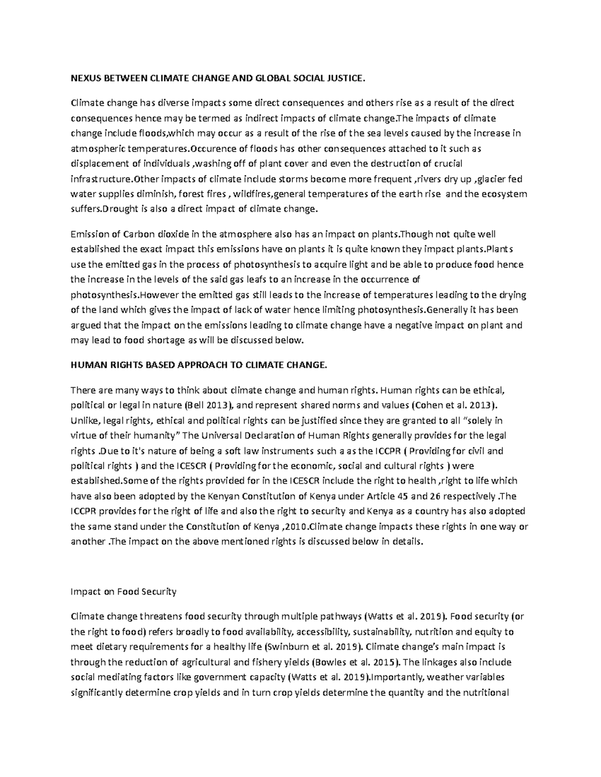 Nexus Between C-WPS Office - NEXUS BETWEEN CLIMATE CHANGE AND GLOBAL ...