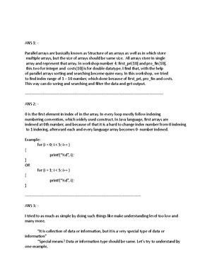 IPC 144 Workshop 2 reflection - Q 1. Given the following C statements ...