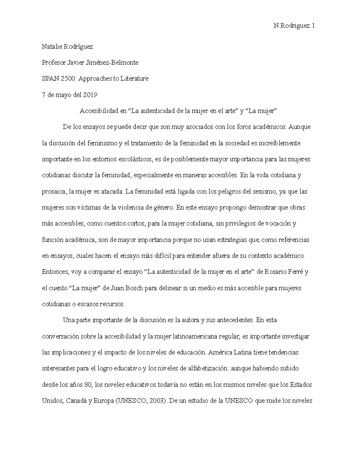 La Autenticidad de la Mujer en el Arte – Desafíos, Victorias y Evolución