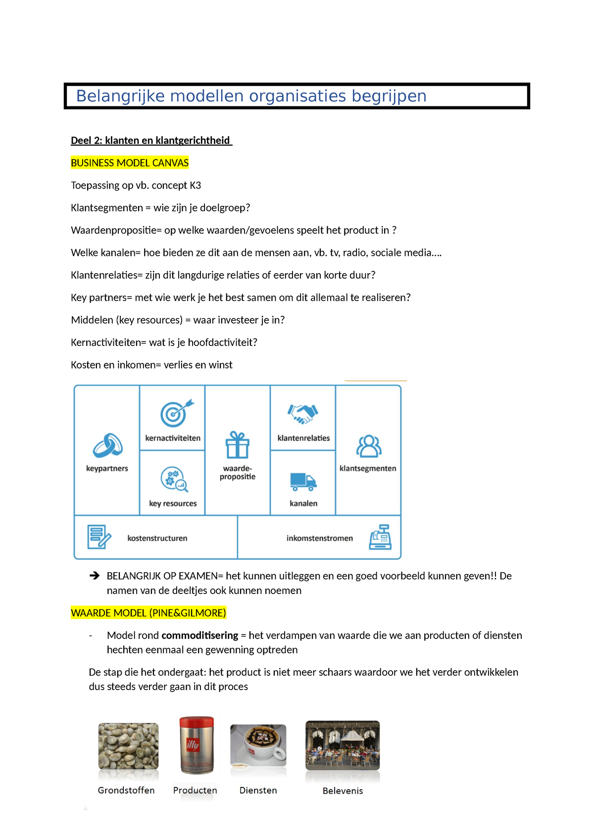 Belangrijke Modellen Examen De Juiste - Belangrijke Modellen ...