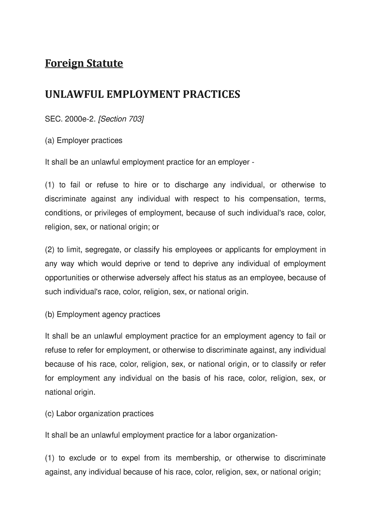 foreign-statute-of-labour-law-in-south-africa-foreign-statute