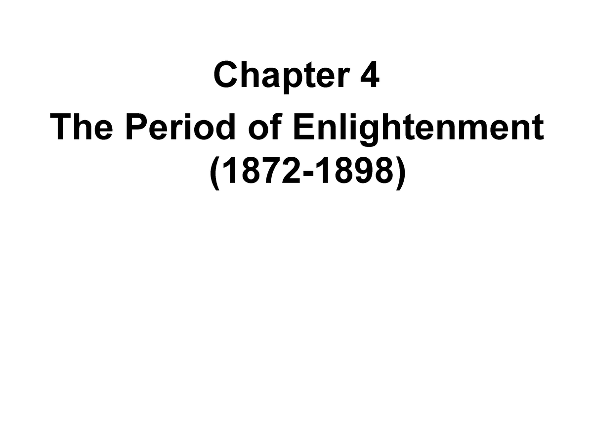 enlightenment period meaning essay