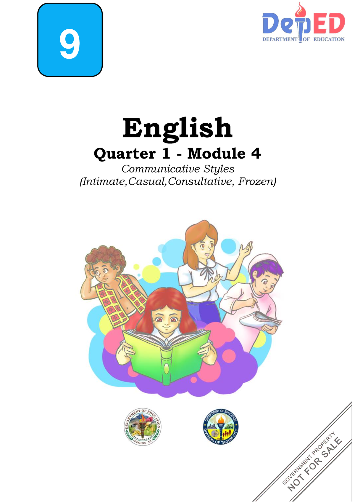 English 9 Quarter 1 Module 4 - English Quarter 1 - Module 4 ...