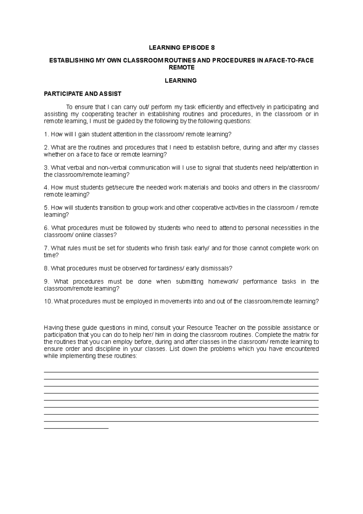 learning-episode-8-learning-episode-8-establishing-my-own