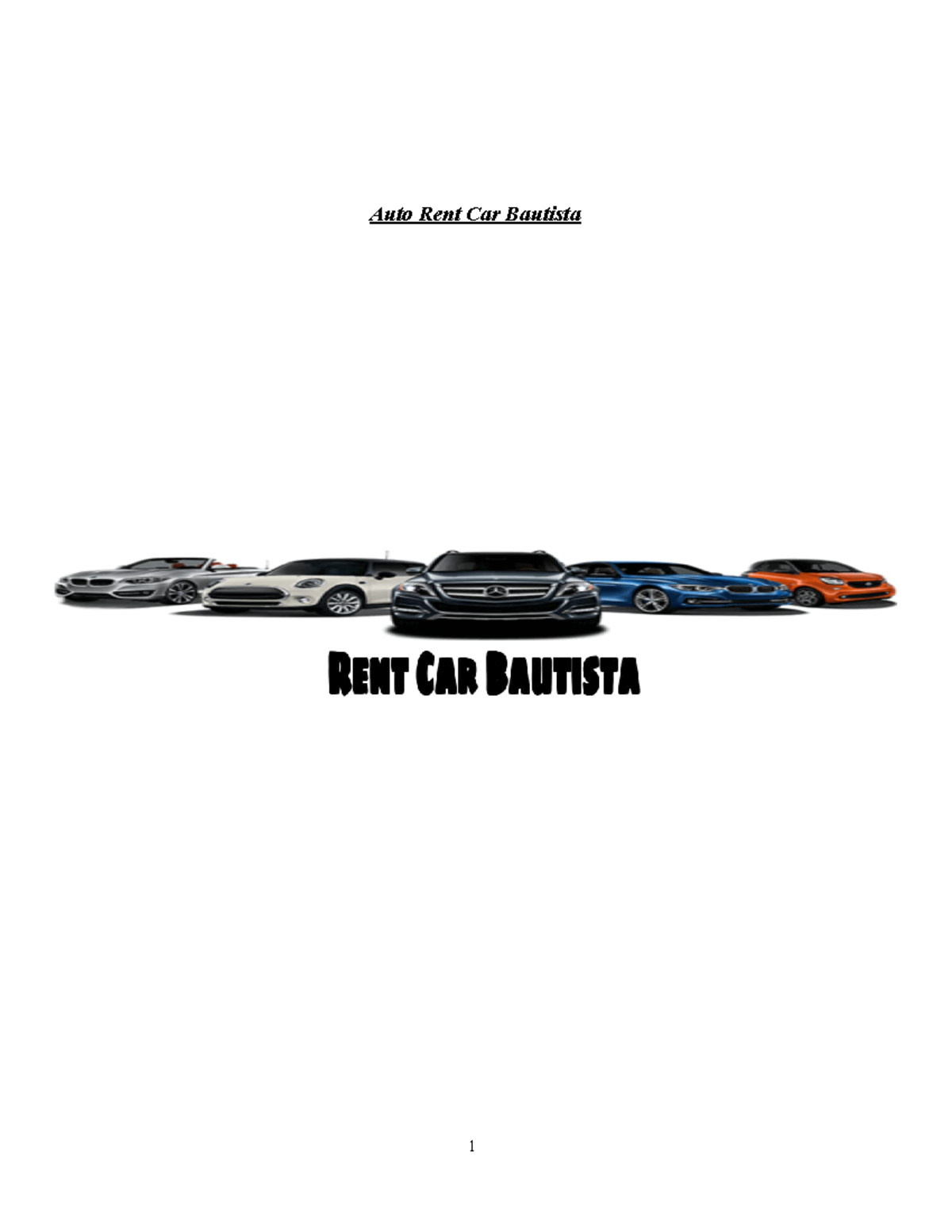Rent Car Bautista Trabajo Final Administracion DE Operaciones Auto