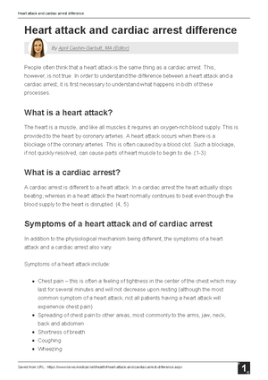 Heart Attack Questions - Heart Attack Questions What is a heart attack ...