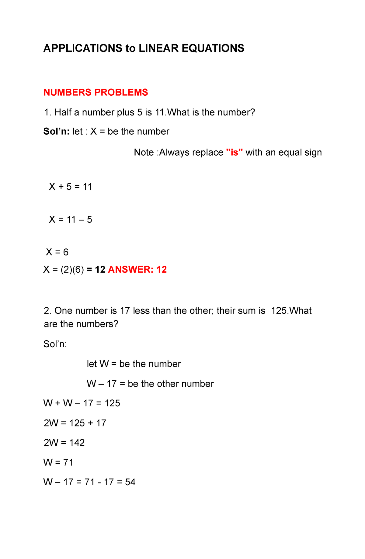 Applications - Basic Engineering Mathematics Lecture Notes ...