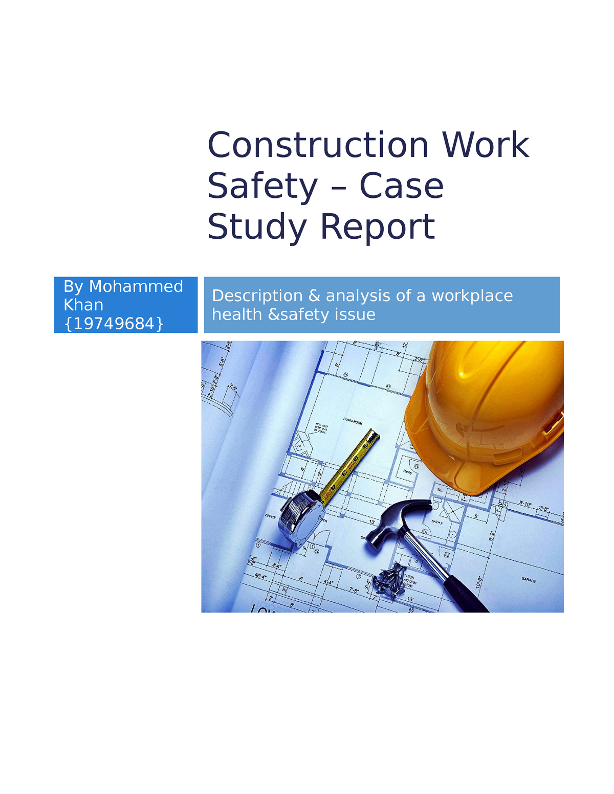 construction case study question