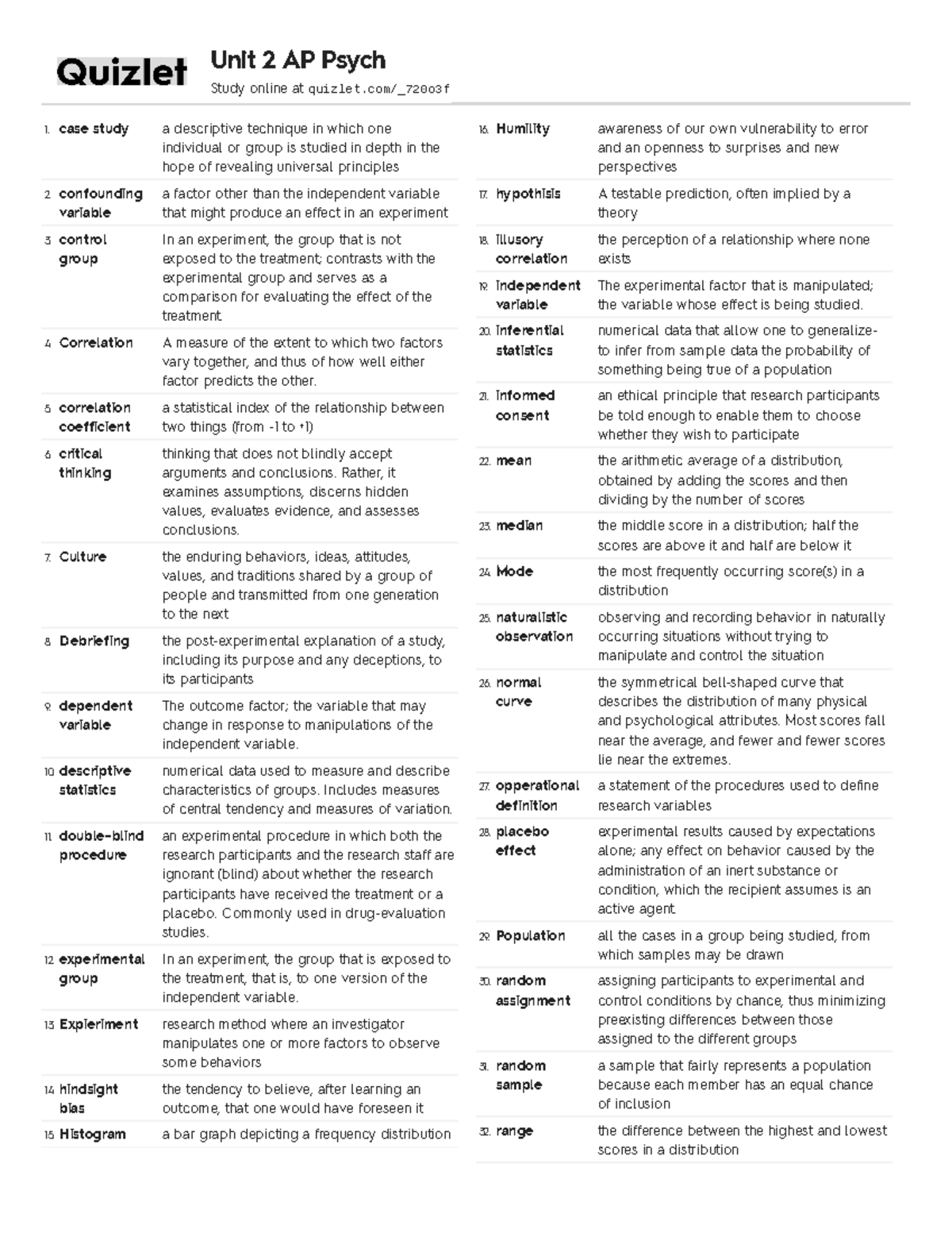 case study (descriptive design) quizlet