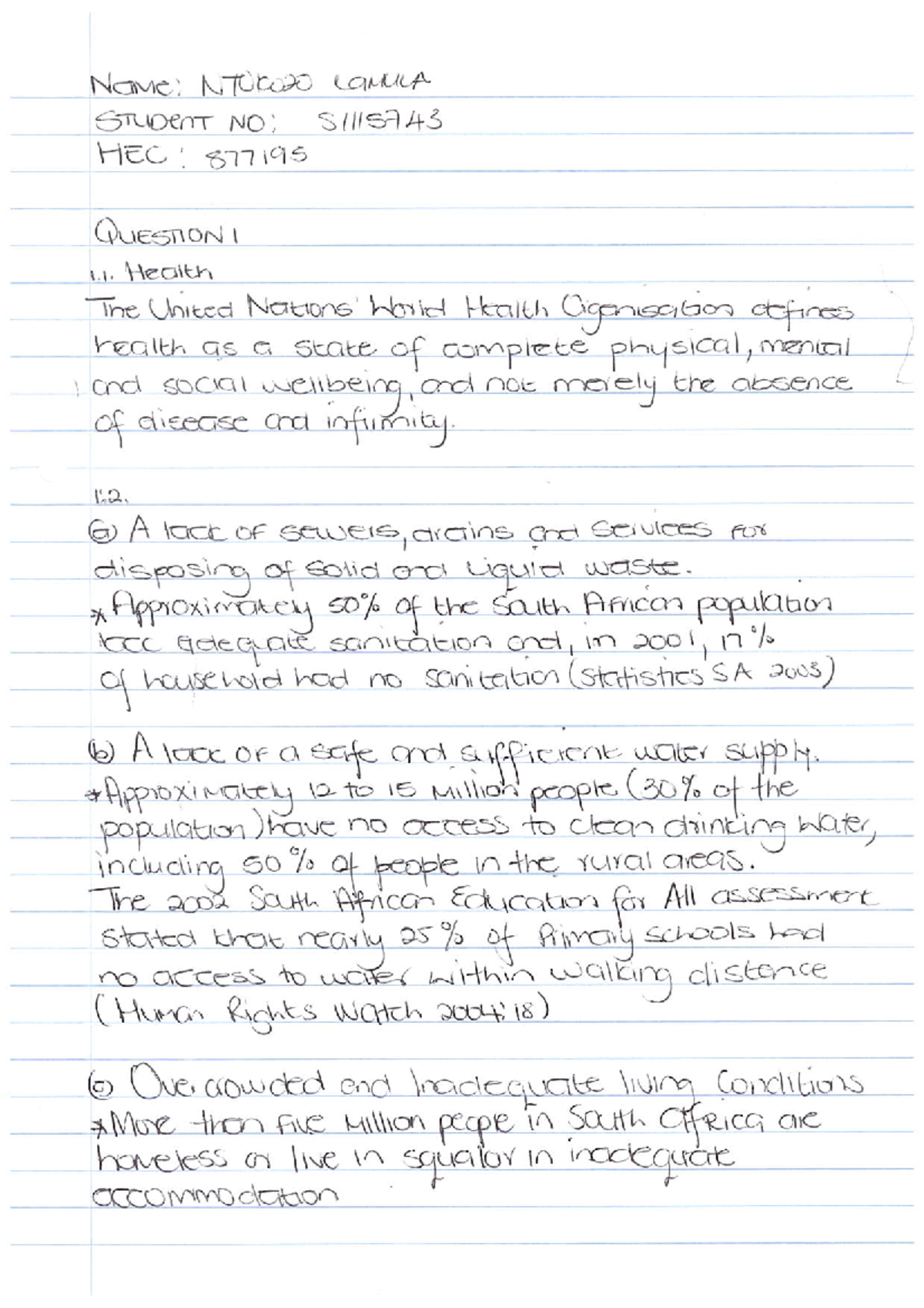 Hec2601 Assignment 2 Hec101v Unisa Studocu Hec2601 Assignment 2 Hec101v Unisa Studocu