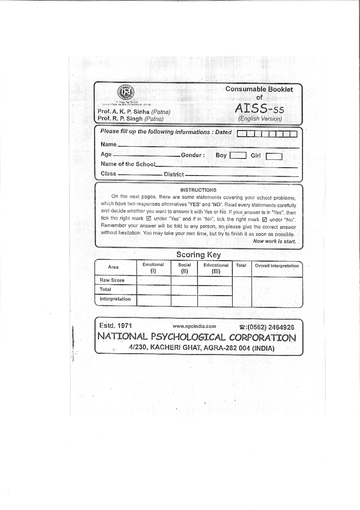 AISS TEST Sheet - Questionnaire - Basic signal processing mod1 - Studocu