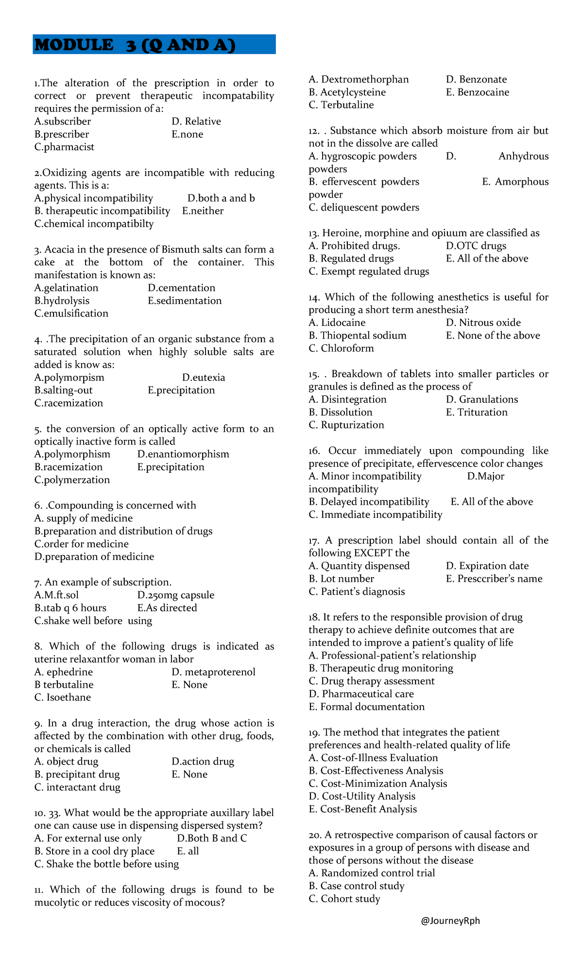 Module-3 - Edited - Module 3 (q And A) 1 .the Alteration Of The 