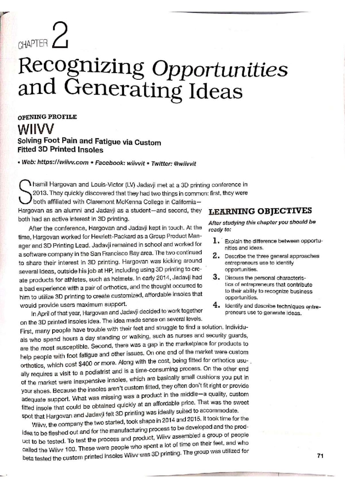 Ch 2 Recognizing opportunities and Generating ideas compressed ...
