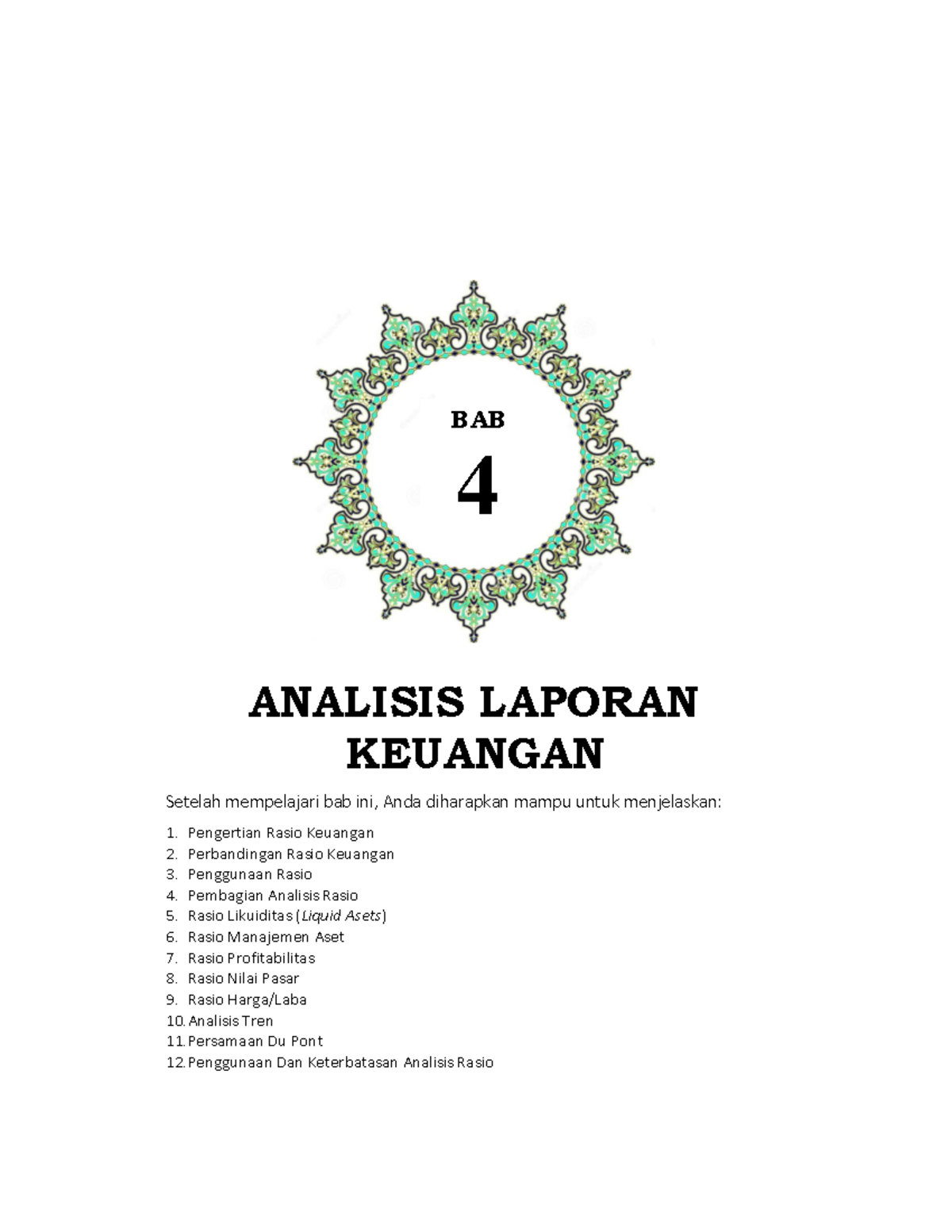 Buku Manajemen Keuangan-39 - ANALISIS LAPORAN KEUANGAN Setelah ...