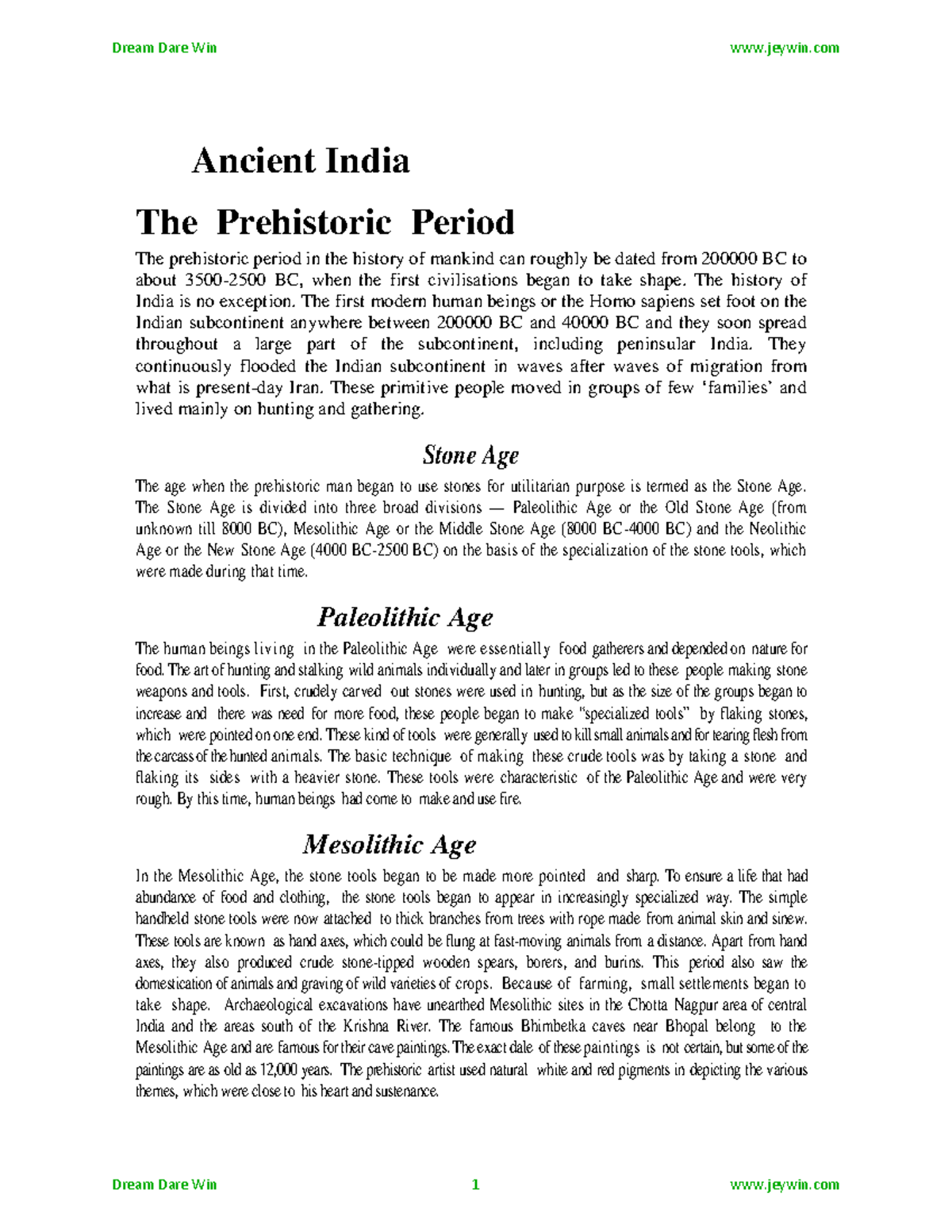 indian-history-1-ancient-india-ancient-india-the-prehistoric-period