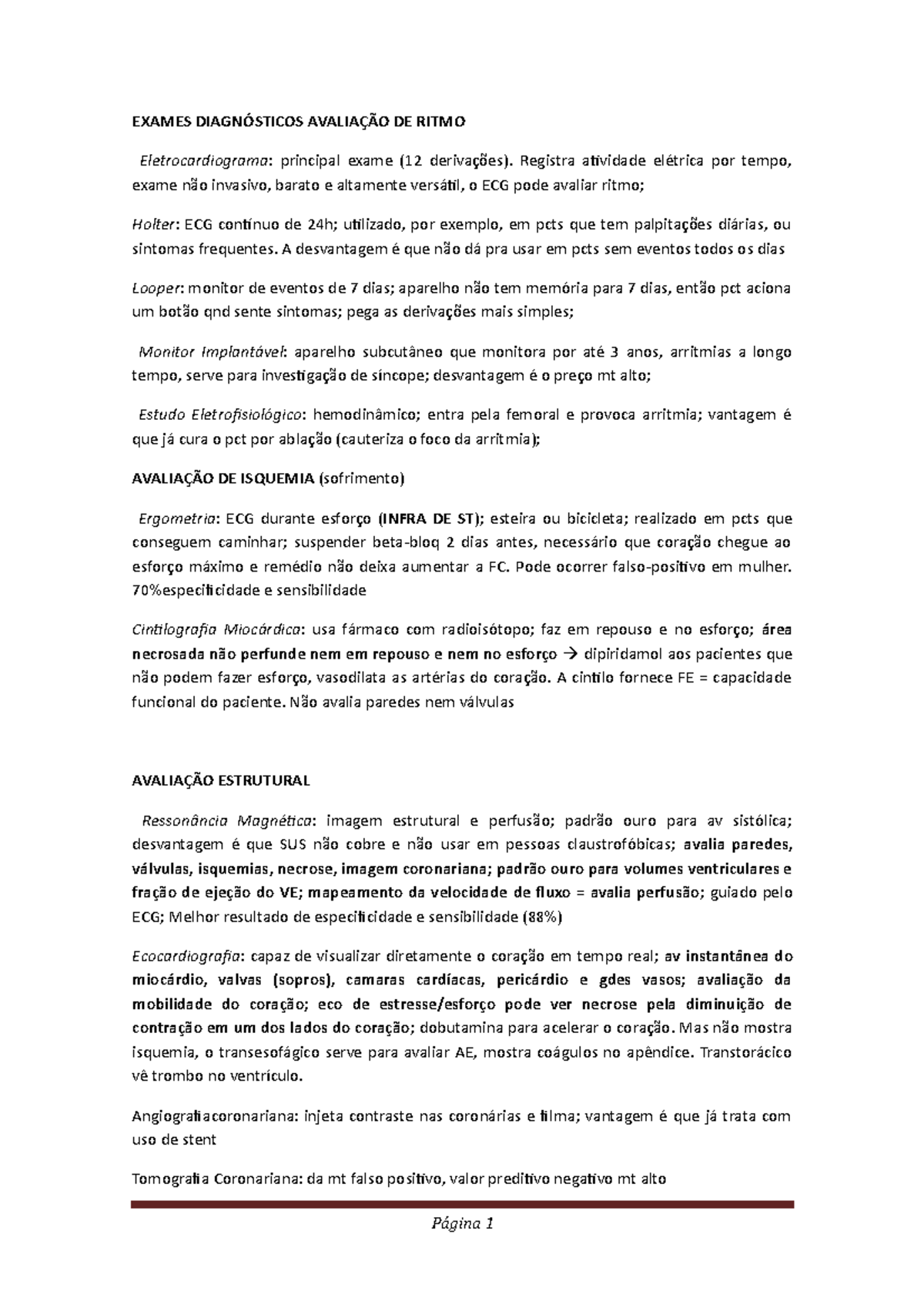 Exames DiagnÓsticos AvaliaÇÃo DE Ritmo - EXAMES DE RITMO ...