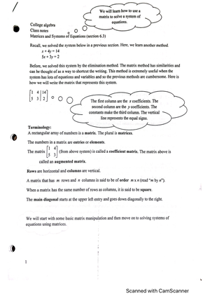 Math 131 Chapter 1 - MATH 131 - Studocu